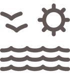Direttamente<br>sul lungomare Direttamente<br>sul lungomare